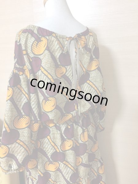 画像15: 《受注製作》ティアードワンピース／バルーンスリーブ (15)