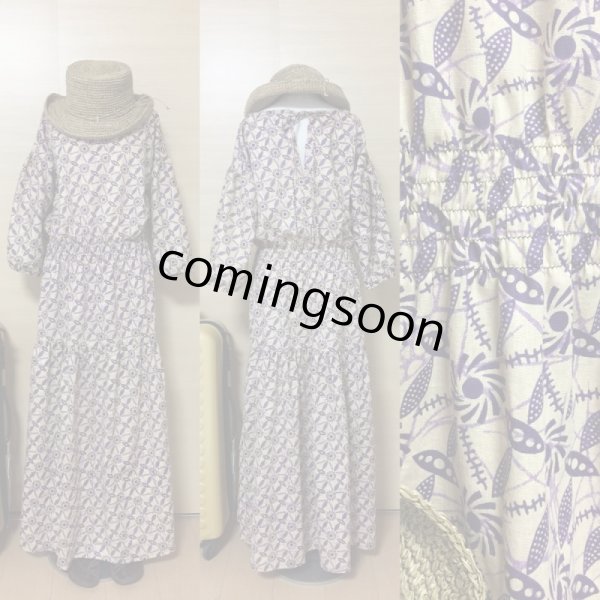 画像17: 《受注製作》ティアードワンピース／バルーンスリーブ (17)