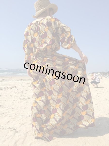 画像7: 《受注製作》ティアードワンピース／バルーンスリーブ (7)