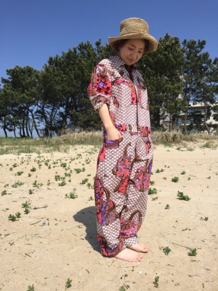 画像2: 《受注製作》つなぎ（男女兼用） (2)