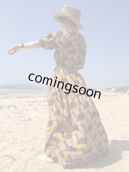 画像6: 《受注製作》ティアードワンピース／バルーンスリーブ (6)