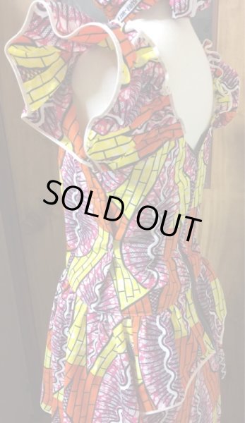 画像12: ☆送料無料&ターバン付き！☆2wayカットワークセットアップ (12)