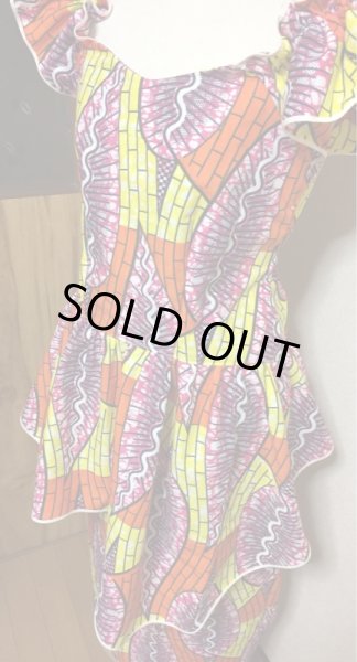 画像11: ☆送料無料&ターバン付き！☆2wayカットワークセットアップ (11)