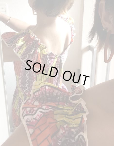 画像4: ☆送料無料&ターバン付き！☆2wayカットワークセットアップ (4)