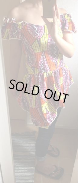 画像6: ☆送料無料&ターバン付き！☆2wayカットワークセットアップ (6)