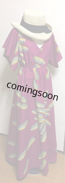 画像2: 《受注製作》フルールドレス（フレアスリーブ） (2)