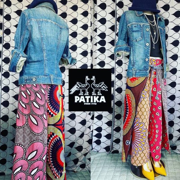 画像2: 《受注製作》フラップバギーパンツ／１柄orMIX (2)