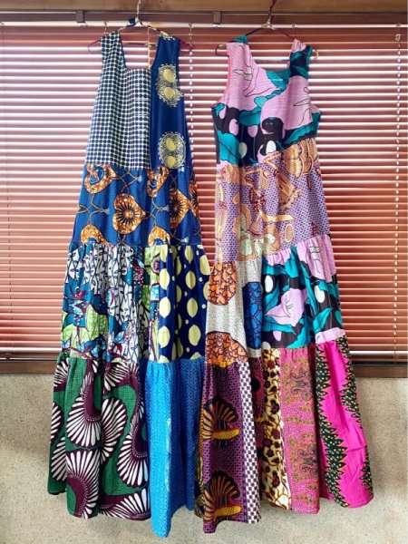 画像18: 《受注製作》ティアードパーティードレス／ノースリーブ (18)