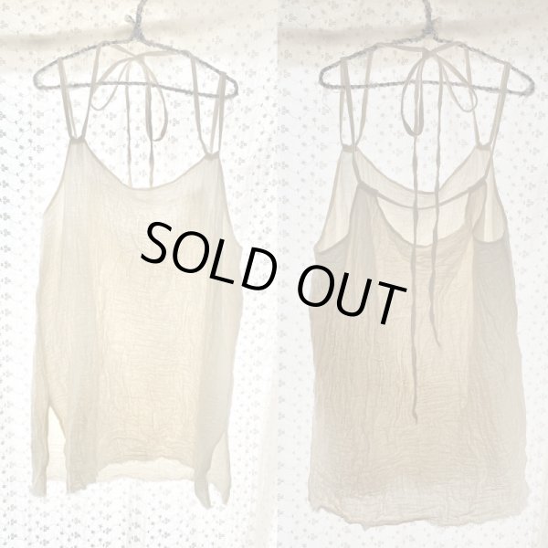 画像3: 《受注製作》生成りディテールキャミソール (3)