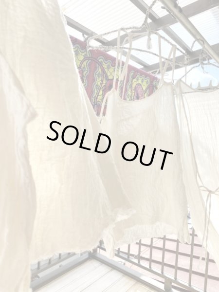 画像9: 《受注製作》生成りディテールキャミソール (9)