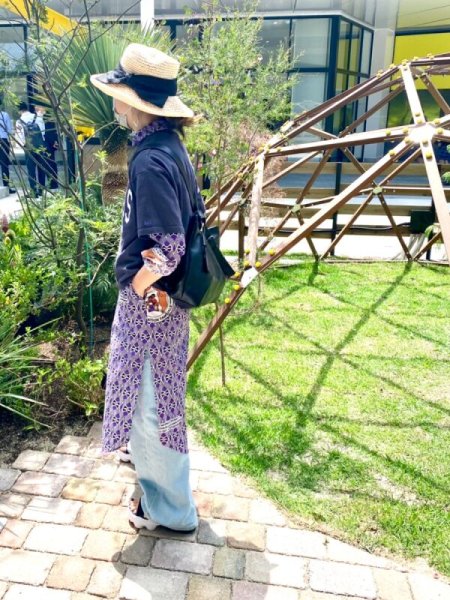 画像4: 《受注製作》シャツワンピース・ベーシック（長袖/半袖/袖なし） (4)