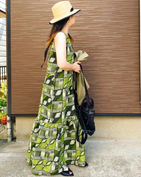 画像5: 《受注製作》2way紐ベルト付きティアードワンピース（２タイプ） (5)