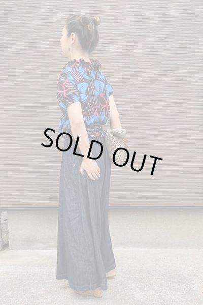 画像7: 即納★送料無料☆Vシャーリング2wayトップス (7)