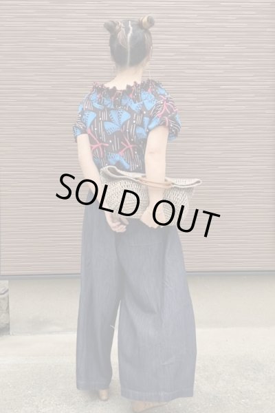 画像6: 即納★送料無料☆Vシャーリング2wayトップス (6)