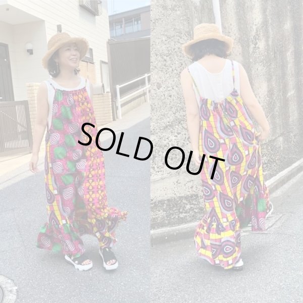 画像3: 即納☆送料無料☆ストラップワンピース（ティアードタイプ） (3)