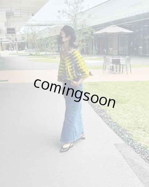 画像3: 《受注製作》Vシャーリング2wayトップス（２デザイン） (3)