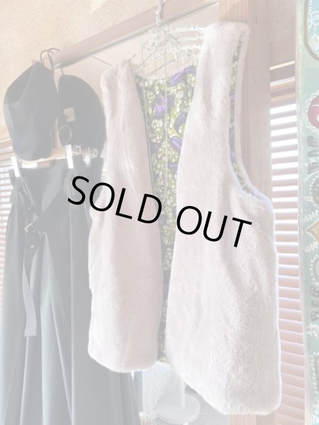 画像18: 即納★送料無料☆リバーシブルフェイクファーベスト（ショート／ロング） (18)