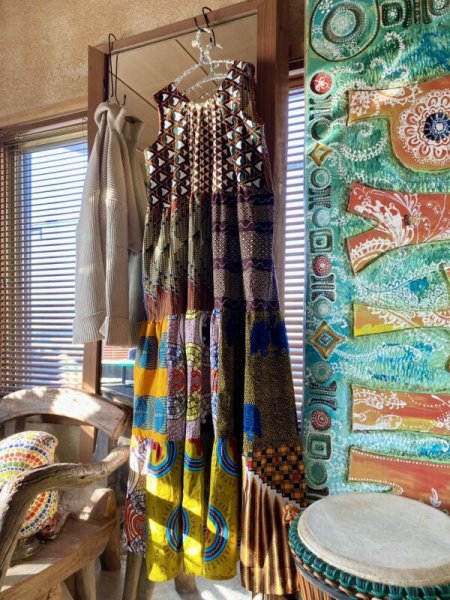 画像16: 《受注製作》ティアードパーティードレス／ノースリーブ (16)