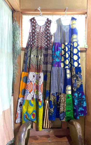 画像12: 《受注製作》ティアードパーティードレス／ノースリーブ (12)