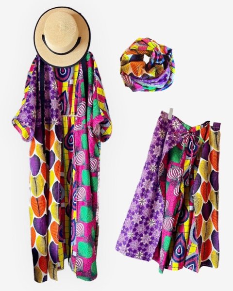 画像3: 《受注製作》フラップバギーパンツ／１柄orMIX (3)