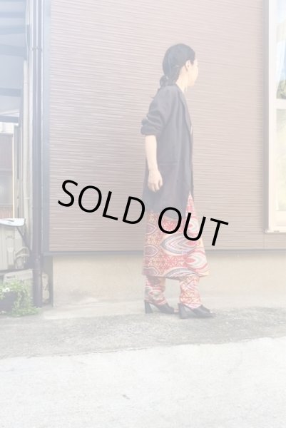 画像4: 即納★送料無料☆ラップスカート付き細美シルエットパンツ／スリム (4)