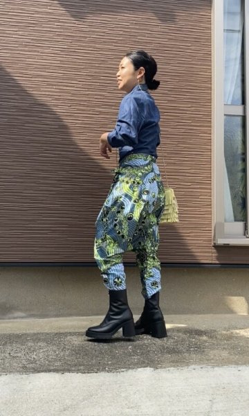 画像12: 《受注生産》ダブルタックサルエル (12)