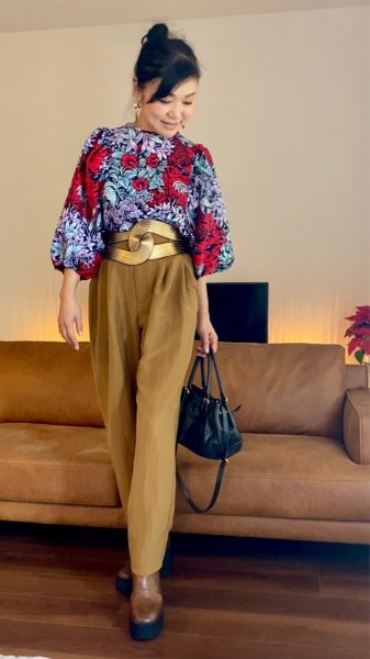 画像8: 《受注製作》ボリュームスリーブデザイントップス (8)