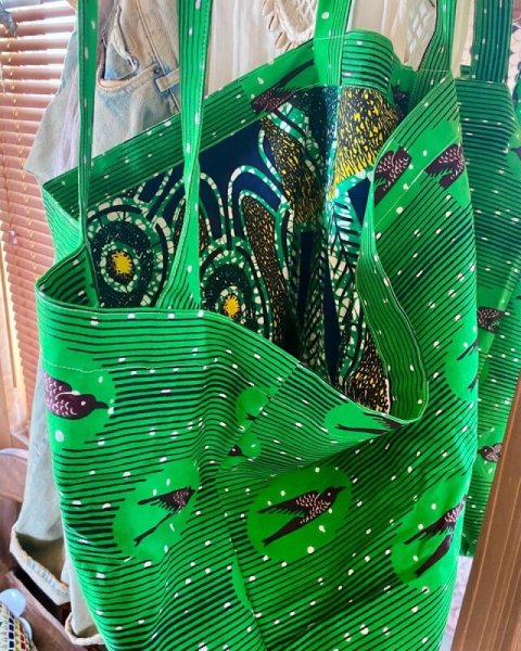 画像12: 《受注製作》Bigスクエアトート (12)