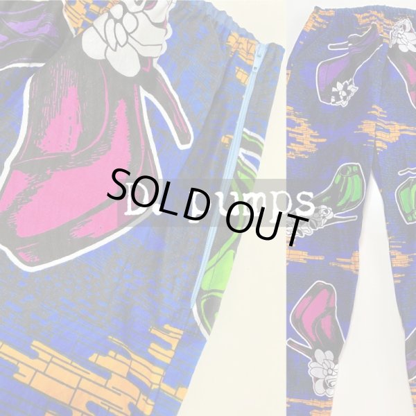 画像2: 【追加しました】即納★送料無料☆細美シルエットパンツ（２デザイン） (2)