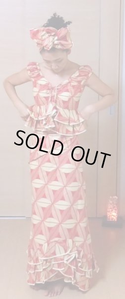 画像3: *送料無料*たっぷりフレアーのセットアップ (3)