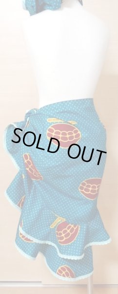 画像3: ターザンスカート*たっぷりフリル&レース（膝下丈） (3)