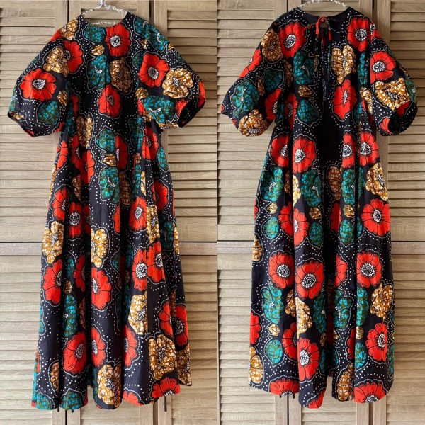 画像7: 《受注製作》ディテールサーキュラードレス／バルーンスリーブ (7)