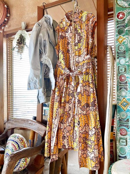 画像3: 《受注製作》ドッキングシャツドレス (3)