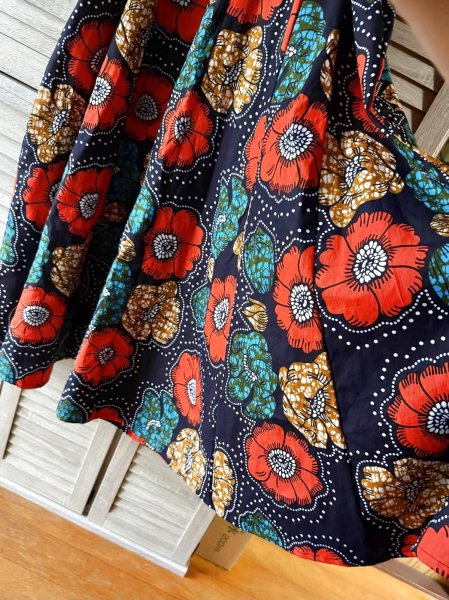 画像10: 《受注製作》ディテールサーキュラードレス／バルーンスリーブ (10)