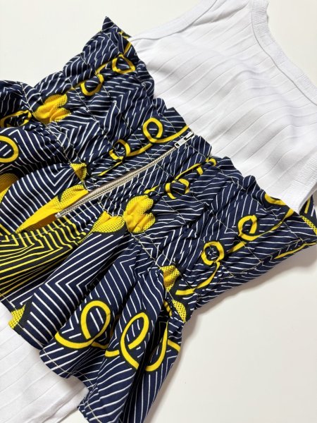 画像7: 《受注製作》ペプラムビスチェ (7)