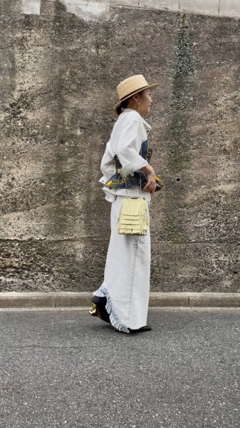 画像10: 《受注製作》ペプラムビスチェ (10)