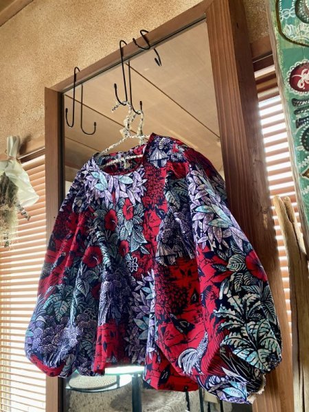 画像2: 《受注製作》ボリュームスリーブデザイントップス (2)