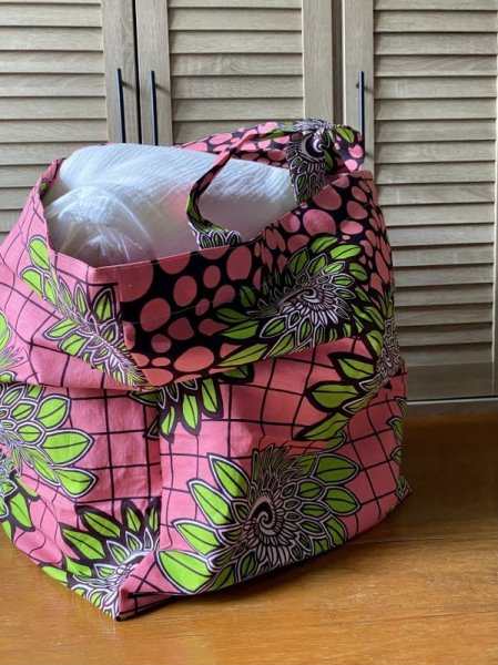 画像4: 《受注製作》Bigスクエアトート (4)