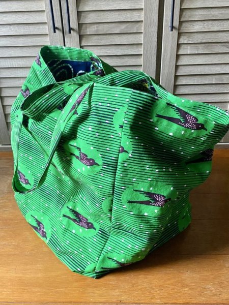 画像10: 《受注製作》Bigスクエアトート (10)