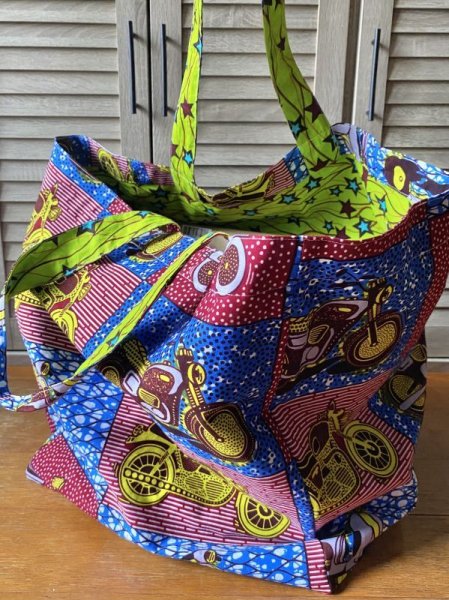 画像11: 《受注製作》Bigスクエアトート (11)