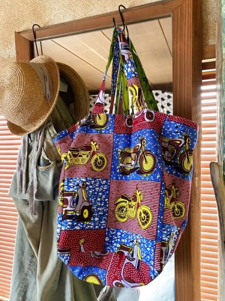 画像7: 《受注製作》Bigスクエアトート (7)