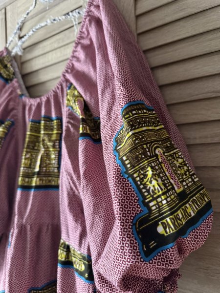 画像14: 【追加しました】即納☆送料無料☆ボリュームスリーブデザインドレス／ディテールギャザーネック (14)