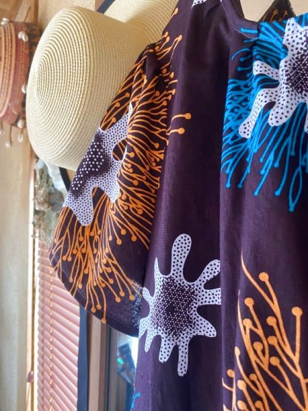 画像9: 即納☆送料無料☆パフスリーブティアードワンピース (9)