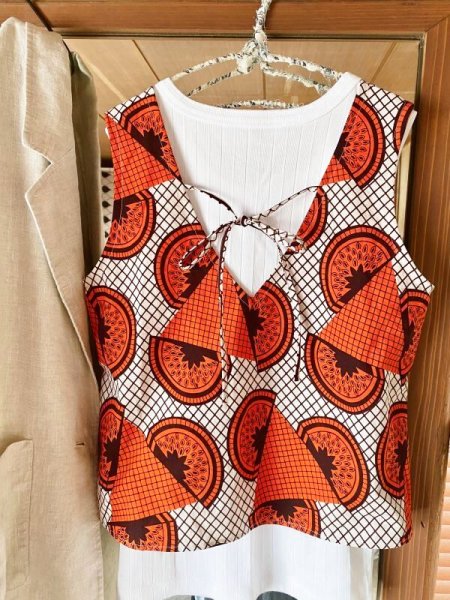 画像2: 《即納》バックリボントップス (2)