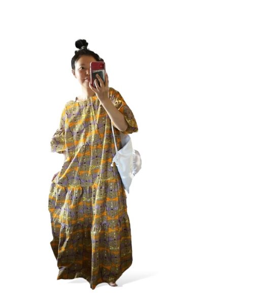 画像13: 《受注製作》ティアードパーティードレス／ベルスリーブ (13)