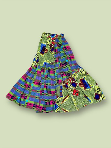 画像8: 《受注製作》ランダムギャザーティアードスカート／simple or mix (8)