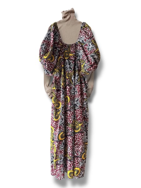 画像22: 【追加しました】即納☆送料無料☆ボリュームスリーブデザインドレス／ディテールギャザーネック (22)