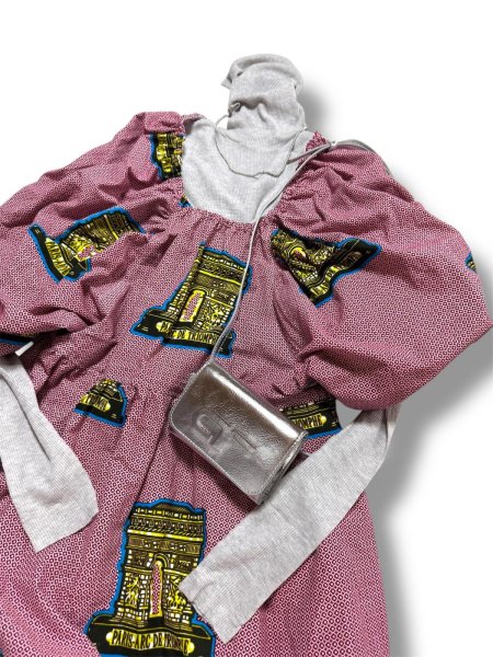 画像16: 【追加しました】即納☆送料無料☆ボリュームスリーブデザインドレス／ディテールギャザーネック (16)