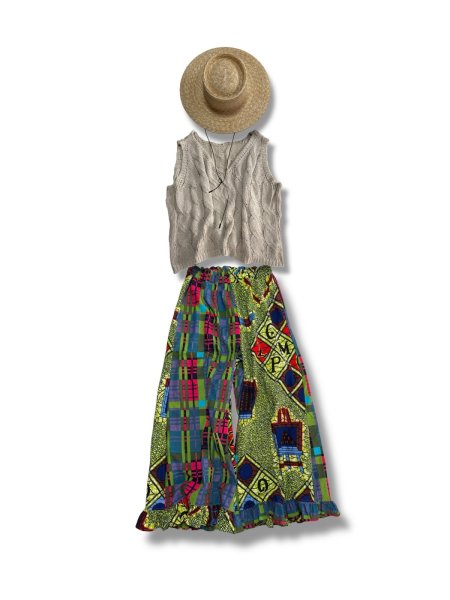 画像10: 《受注製作》ヘムフリルバギーパンツ／simple or mix (10)