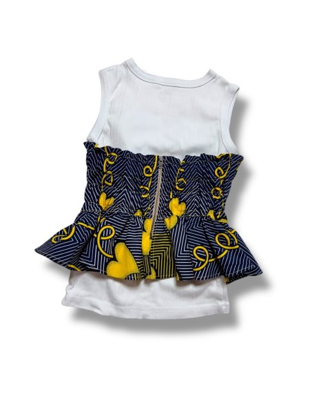 画像8: 《受注製作》ペプラムビスチェ (8)